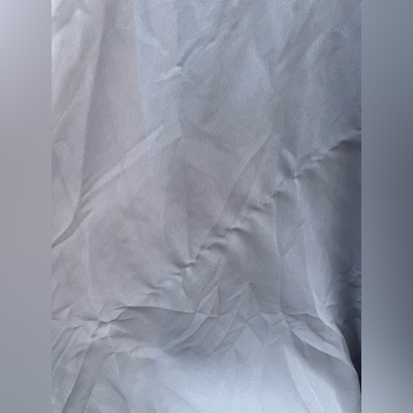 Anthropologie BHLDN Sadia Gray Floral Embroidered Bridesmaid Dress Size 4 - Picture 6 of 8